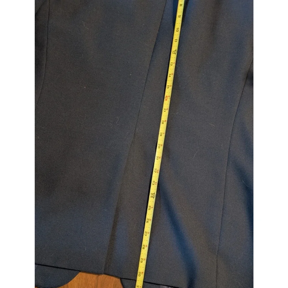 CHAPS by Ralph Lauren Blazer Navy Wool Sport Coat Gold‎ buttons Size 38 EUC